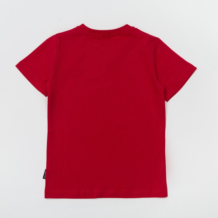 Футболка для мальчика, рост 110 см, цвет красный G18-186
