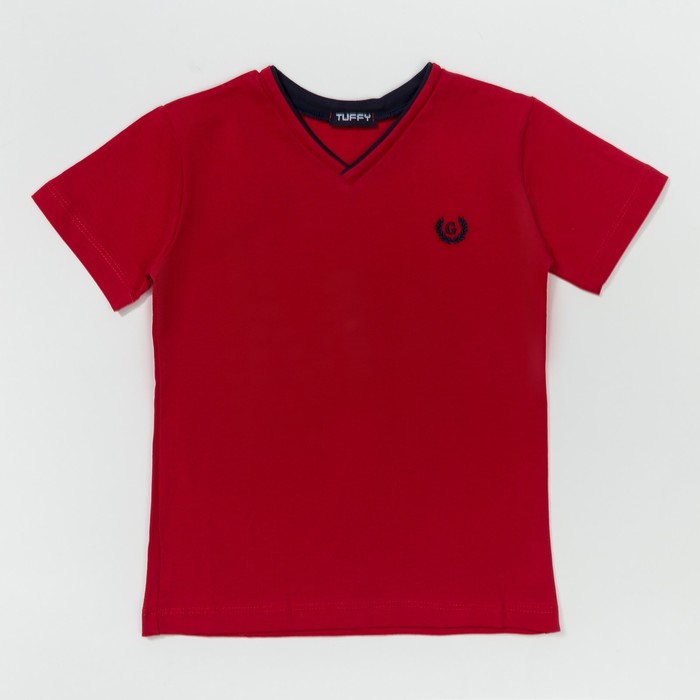 Футболка для мальчика, рост 116 см, цвет красный G18-187