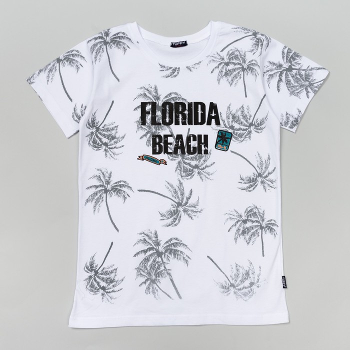 Футболка для мальчика, рост 176 см, цвет белый G18-265