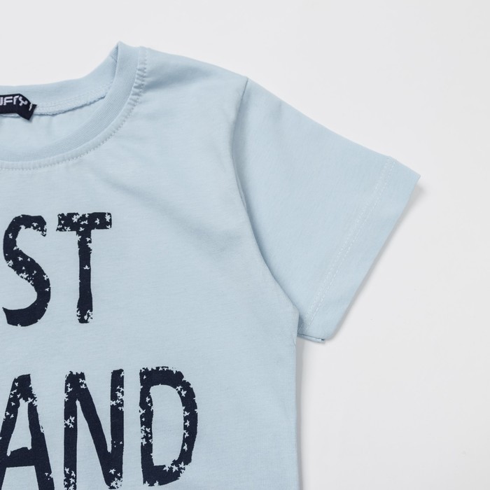 Комплект для мальчика, рост 110 см, цвет голубой TFВ18-821