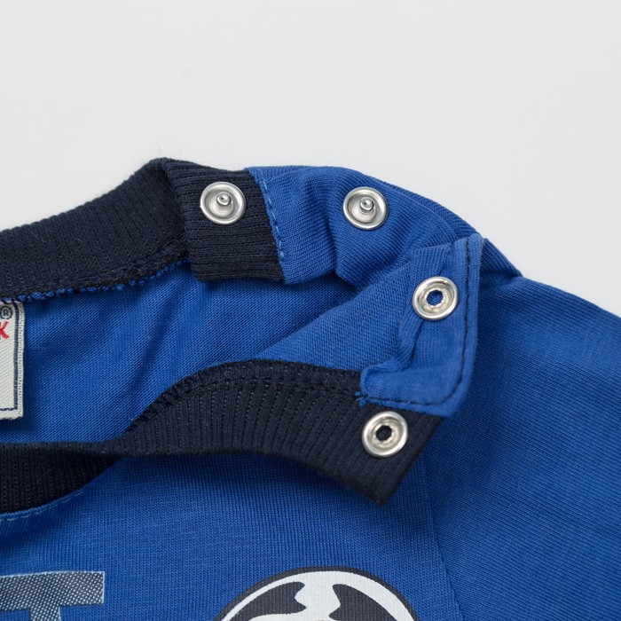 Комплект для мальчика, рост 74 см, цвет синий 760_М