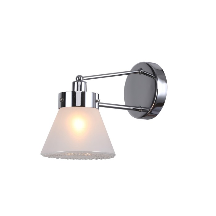 Бра "Хром" 1x40Вт Е14 хром 25x14,5x21,5см