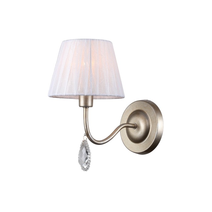 Бра "Анюта" 1x40Вт Е14 серебро 23,5x15x28,5см