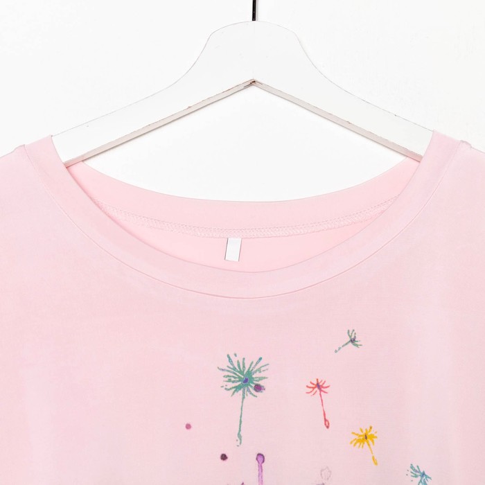 Туника женская 4.36 цвет розовый, р-р 48