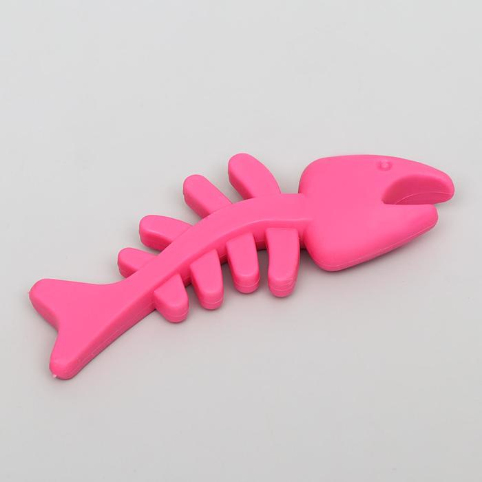 Игрушка жевательная суперпрочная "Планктон", 12,5 см, микс цветов