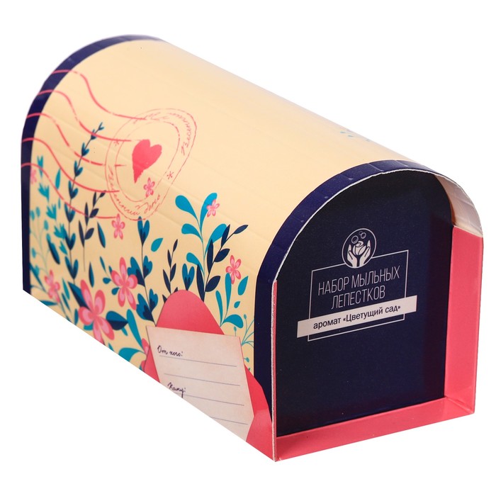 Мыльные лепестки "Весенняя посылка в день 8 марта", 6 шт.