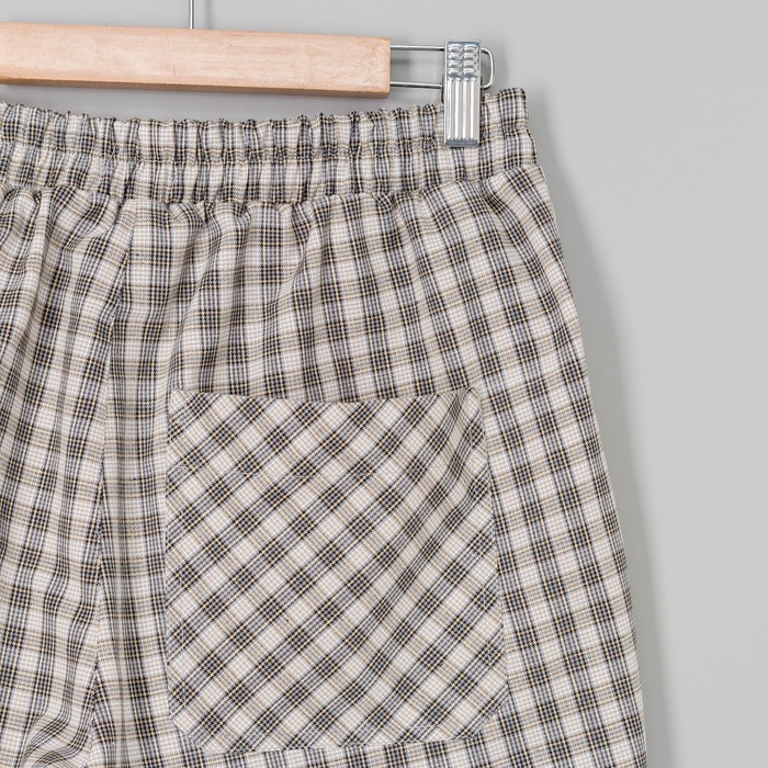 Комплект мужской (футболка, шорты) М-834-26 цвет зелёный, р-р 48