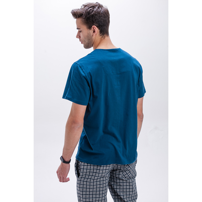 Комплект мужской (футболка, шорты) М-834-26 цвет мурена, р-р 48