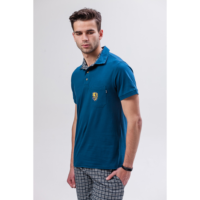 Комплект мужской (футболка, шорты) М-835-26 цвет мурена, р-р 54