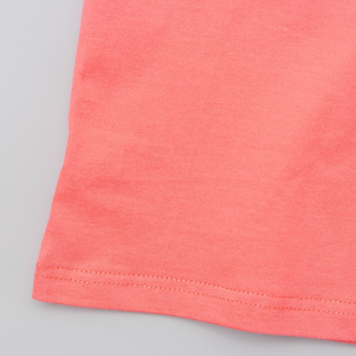 Комплект мужской (футболка, шорты) М-839-26 цвет коралл, р-р 48