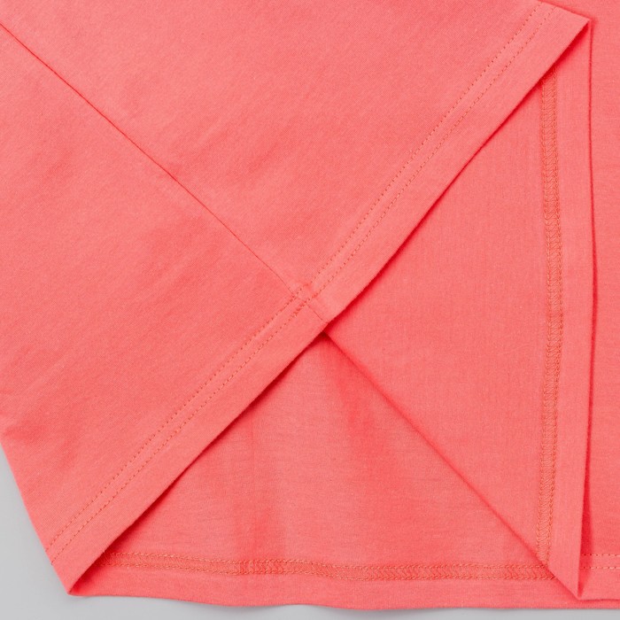 Комплект мужской (футболка, шорты) М-839-26 цвет коралл, р-р 48