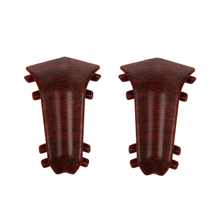 Внутренний угол для плинтуса 55 "Идеал Комфорт" Махагон