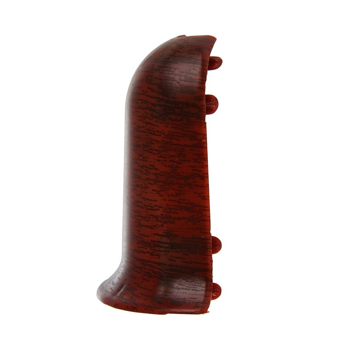 Наружный угол для плинтуса 55 "Идеал Комфорт" Махагон