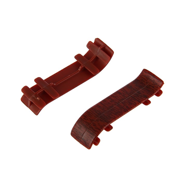 Соединитель для плинтуса 55 "Идеал Комфорт" Махагон