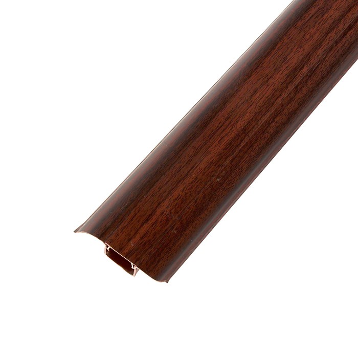 Плинтус с кабель-каналом 5,5 × 2,2 × 250 см "Идеал Комфорт" Махагон