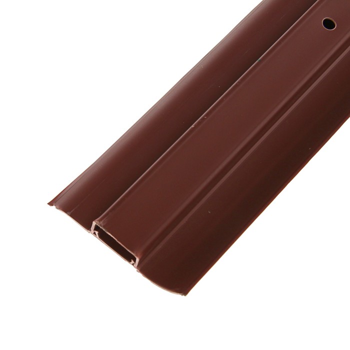 Плинтус с кабель-каналом 5,5 × 2,2 × 250 см "Идеал Комфорт" Махагон