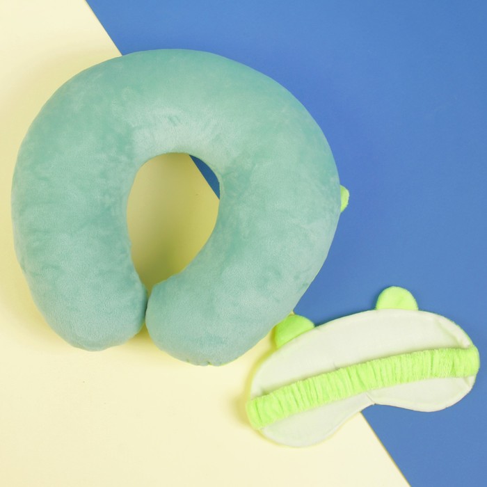 Подголовник "Лягушка" с маской