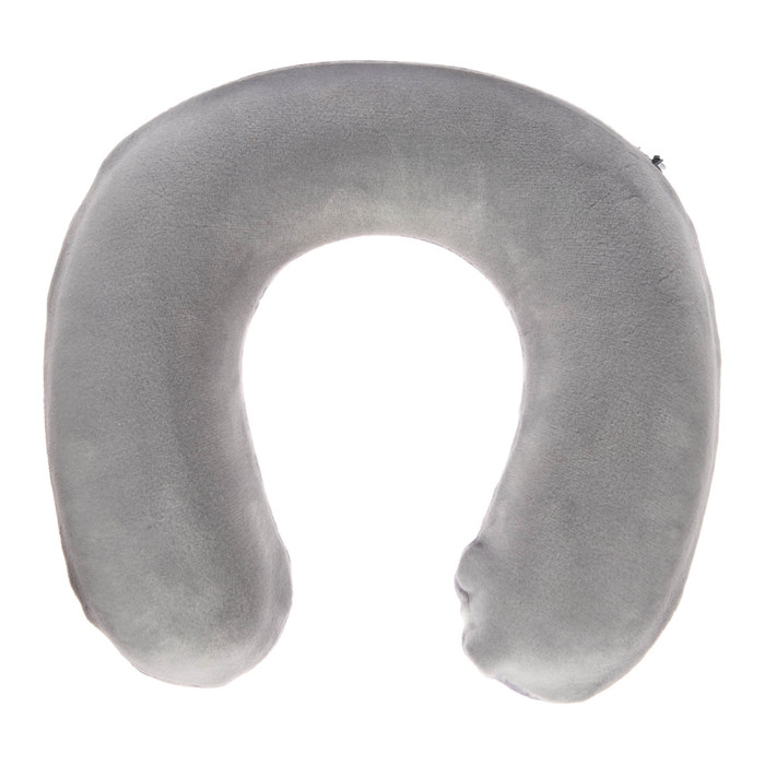 Подушка дорожная детская для шеи, цвет серый