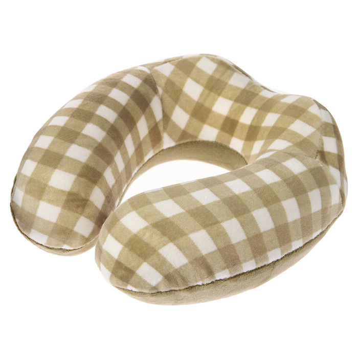 Подушка дорожная детская для шеи, цвет хаки