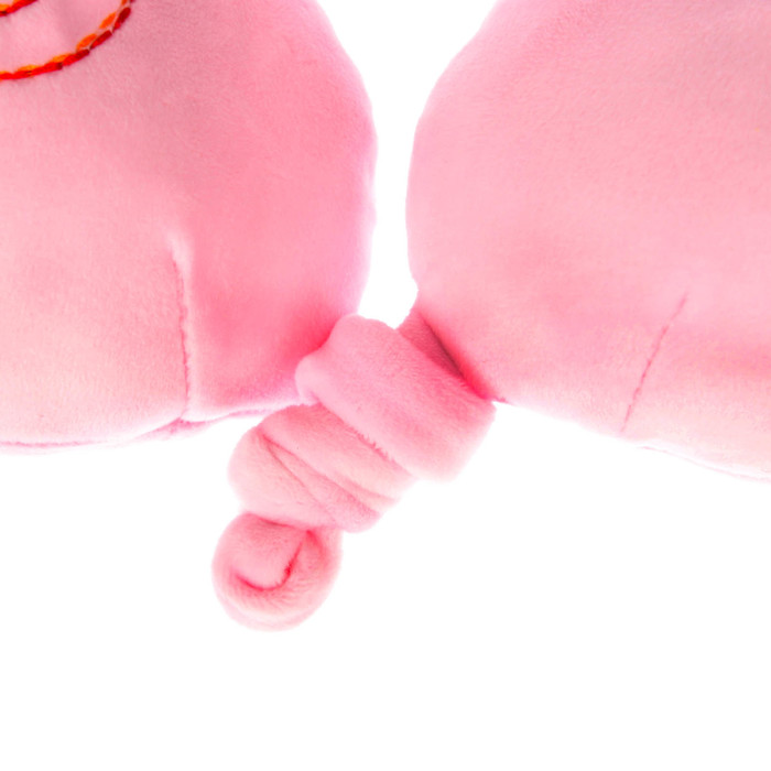 Подушка дорожная детская «Птичка» для шеи, цвет розовый