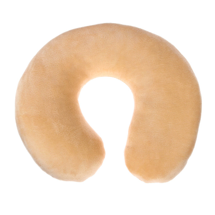 Подушка дорожная детская для шеи, цвет бежевый