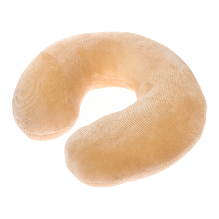 Подушка дорожная детская для шеи, цвет бежевый