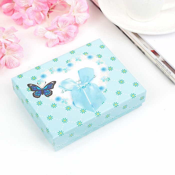 Коробка подарочная 12 х 14 х 3,5 см