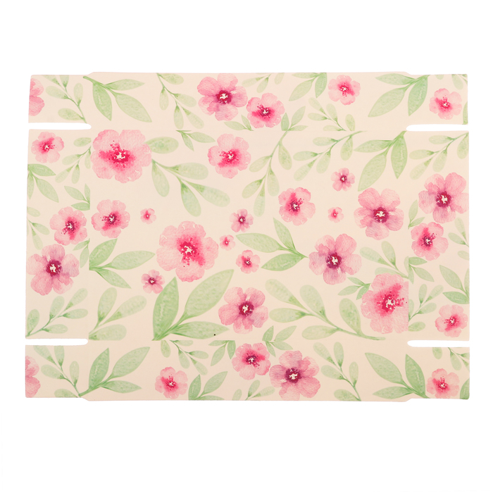 Коробка для макарун с подложками «Весенний подарок», 17 х 12 х 3 см