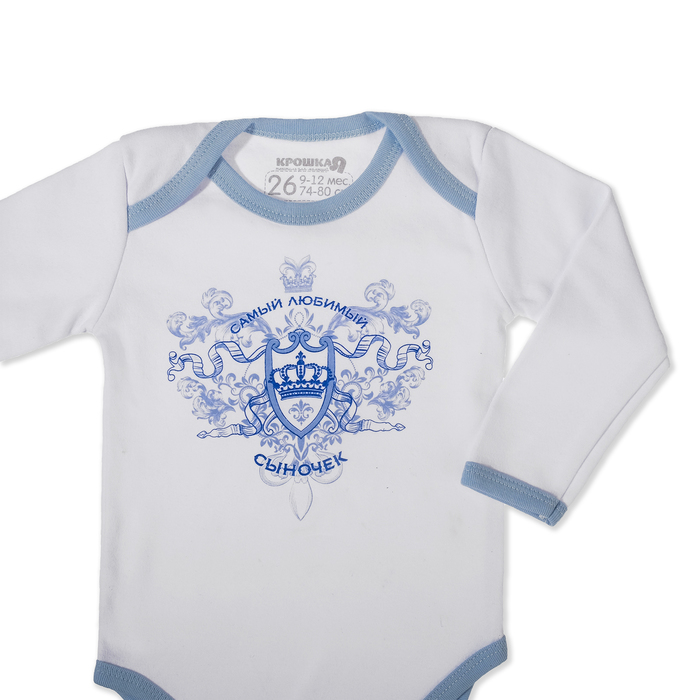 Набор подарочный "Сыночек" бутылочка 250 мл + боди 3-6 мес.