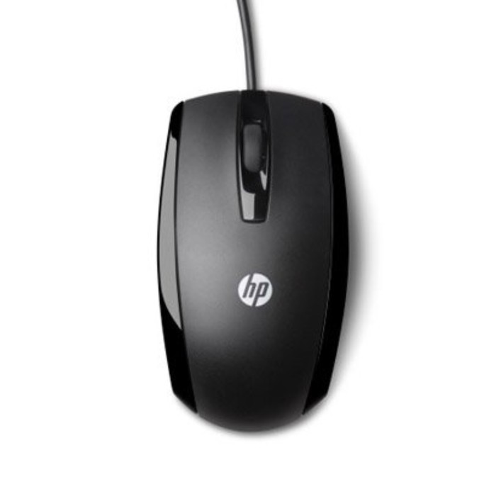 Мышь HP X500 черный оптическая USB2.0 (2but)