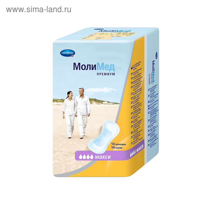Урологические прокладки MoliMed Premium maxi, 14 шт