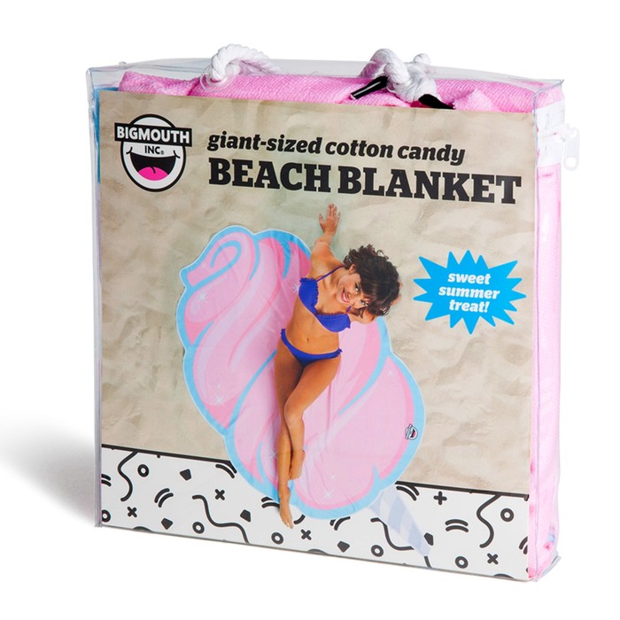 Покрывало пляжное Cotton Candy, размер 123х191 см, микрофибра