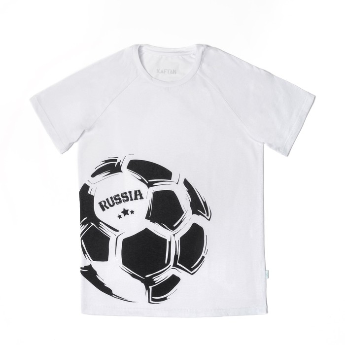 Набор детский "Football Russia": мешок 17х28 см, футболка р-р 32 (110-116 см), гольфы 16-18 339507