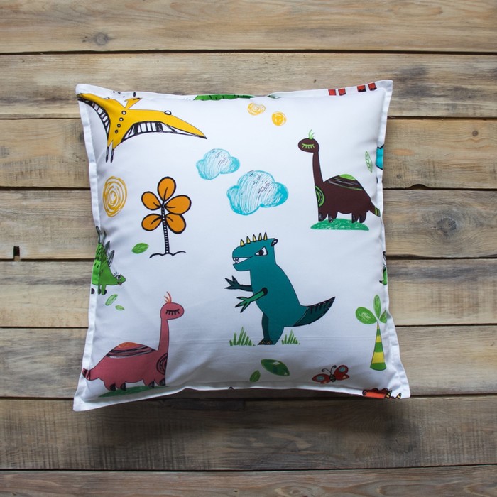 Подушка декоративная, хлопок Dino, 40 х 40 см