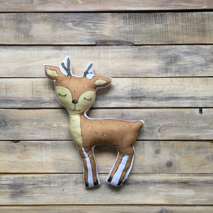 Подушка-игрушка "Оленёнок", 35 х 25 см