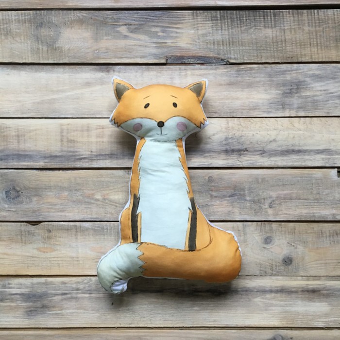 Подушка-игрушка "Лисичка", 35 х 25 см