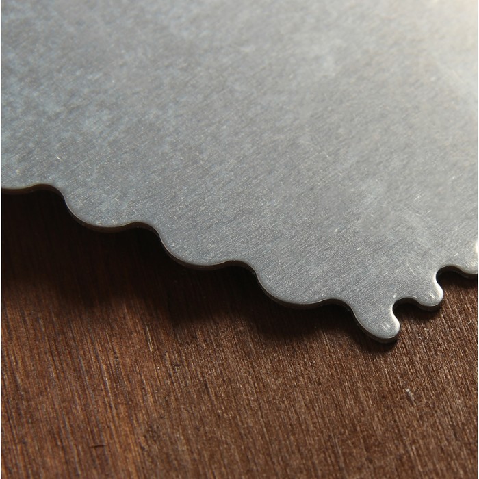 Шпатель кондитерский "Зубчики"