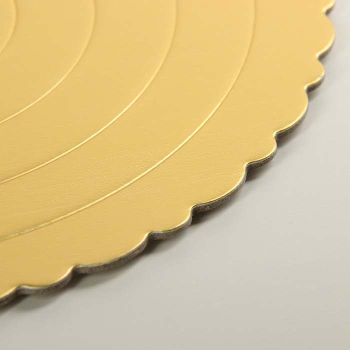 Подложка для торта "Золото. Ажур"