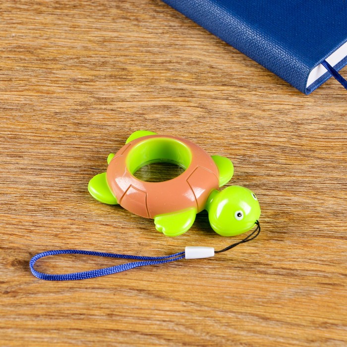 Лупа 3х, в форме животных, на шнурке, микс, 6х9 см