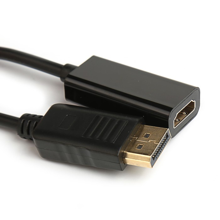 Переходник LuazON, HDMI (f) - DisplayPort (m)