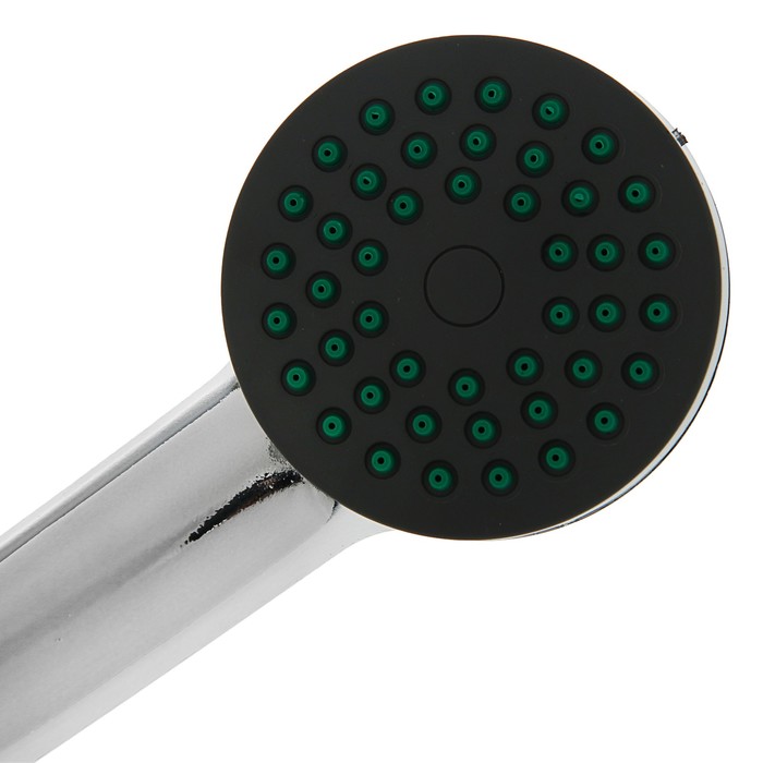 Набор для душа: шланг с пластиковыми гайками 150 см, лейка 1 режим