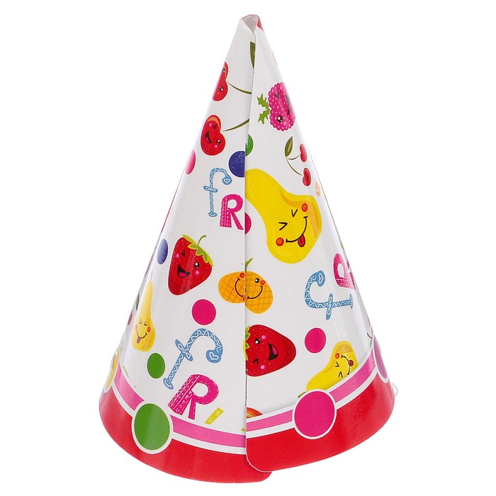 Колпак "Весёлые фрукты" 16 см