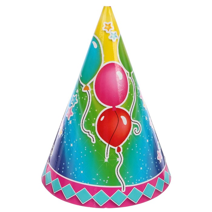 Колпак "Шарики" радуга, 19 см