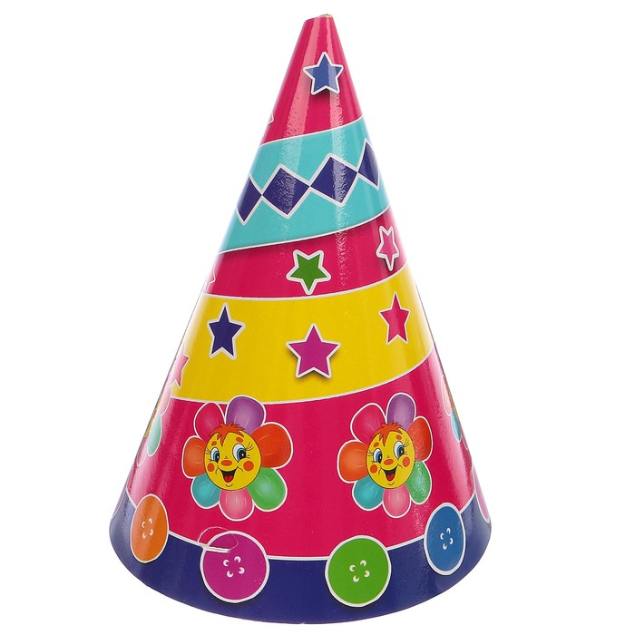 Колпак"Веселые цветочки" 19 см