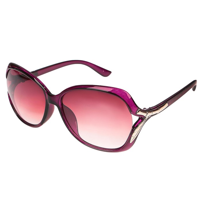 Очки солнцезащитные Оверсайз. Оправа "Бамбуковая ветвь", микс, 15*14,5*5см