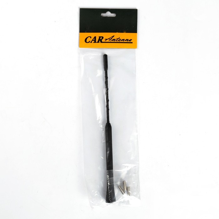 Шток антенны 24 см, 3 переходника, цвет черный