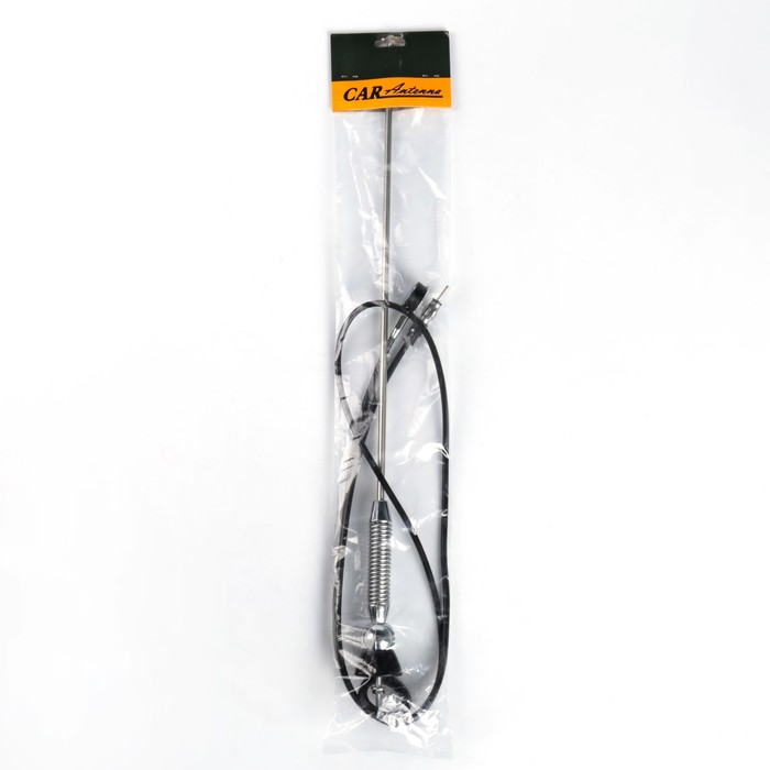 Антенная врезная, телескопическая 50 - 110 см, провод 140 см, хром