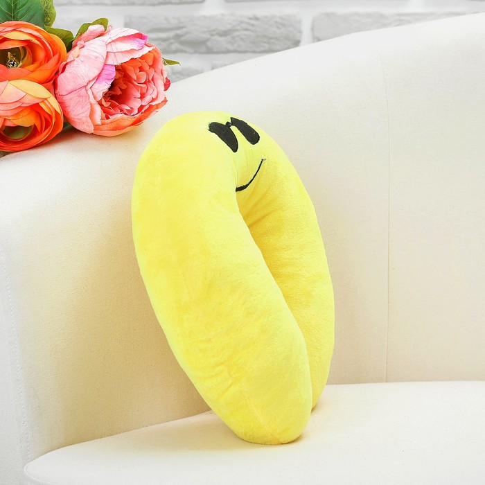 Подголовник "Смайл в очках"