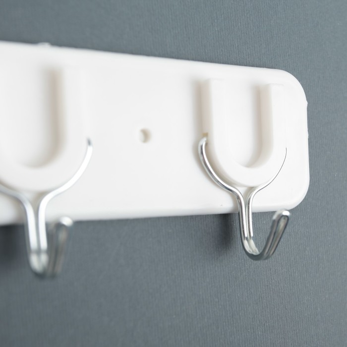 Вешалка на 5 крючков "Подковы" на липучке