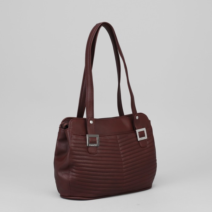 Сумка женская, отдел на молнии, наружный карман, цвет моккачино